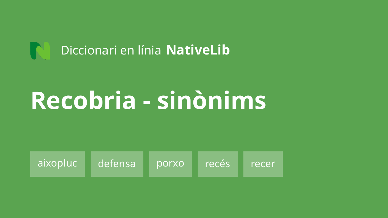 recobria
