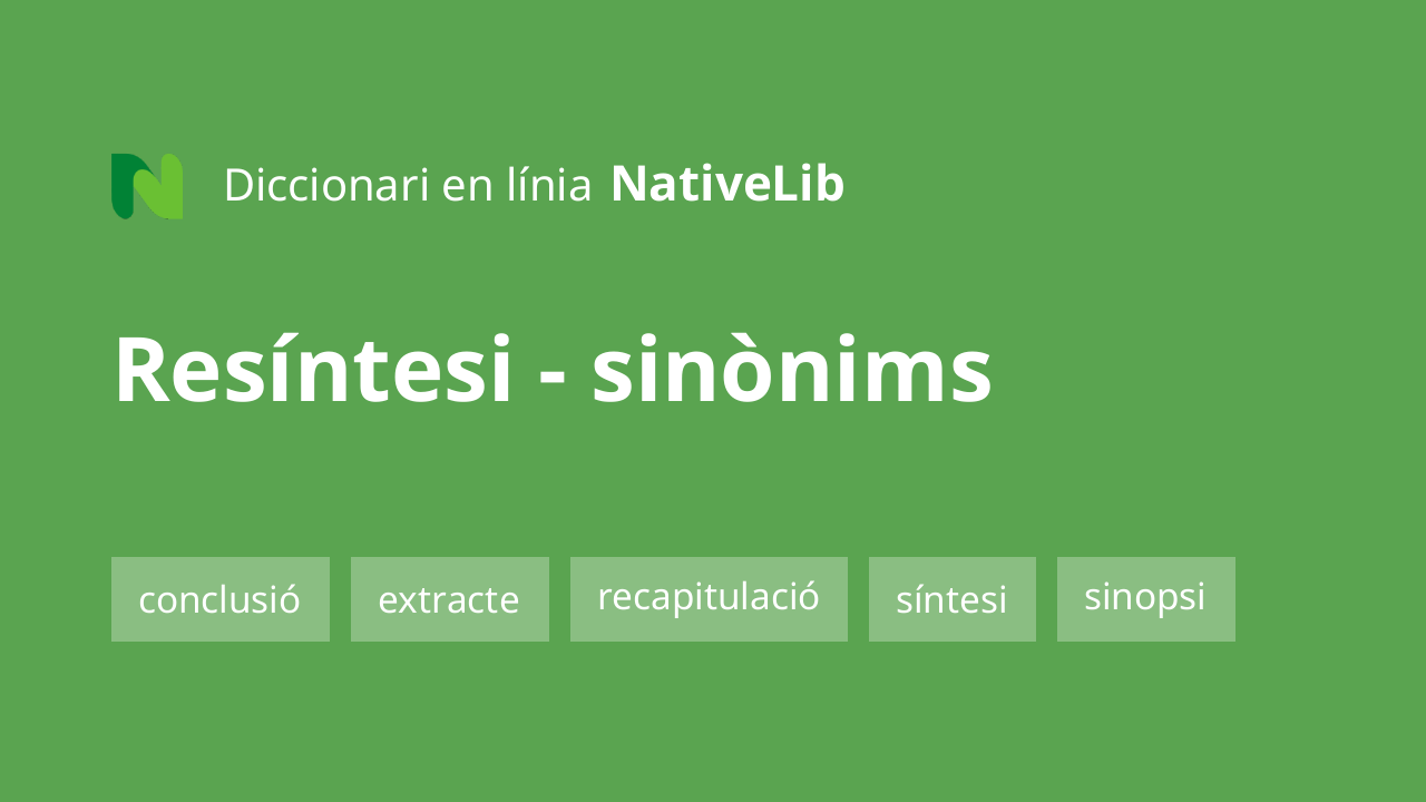 resíntesi