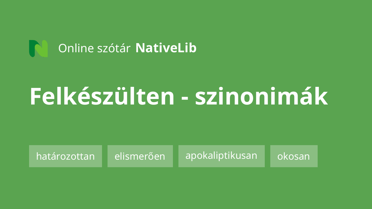 felkészülten