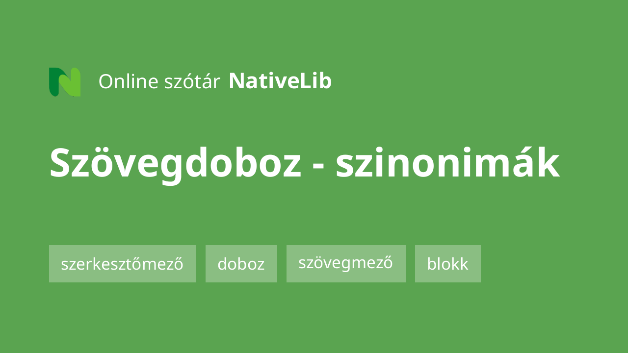 szövegdoboz