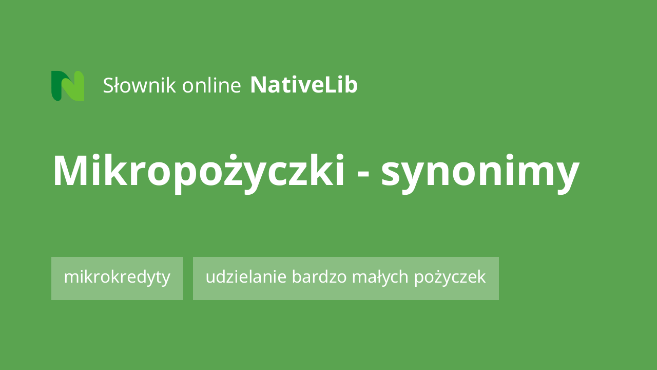 mikropożyczki