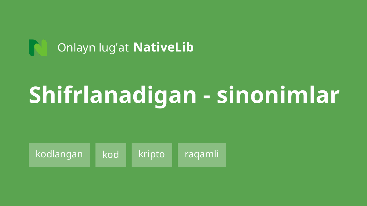 Shifrlanadigan